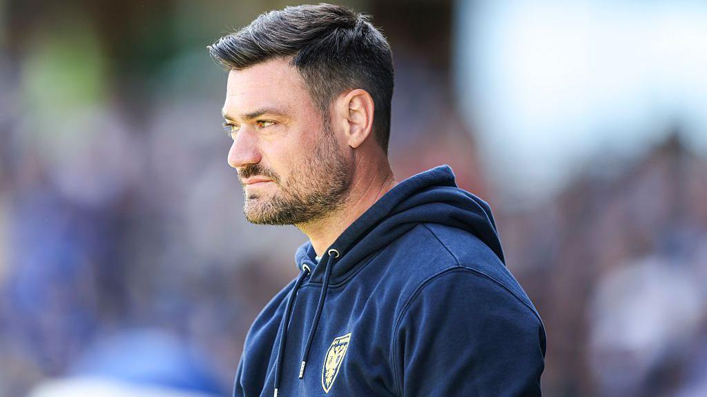 Johnnie Jackson, entraîneur d'AFC Wimbledon