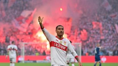 Enzo Millot inscrit un but lors de la finale de la Coupe d'Allemagne