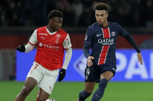 Reims lors d'une précédente rencontre au Stade de France