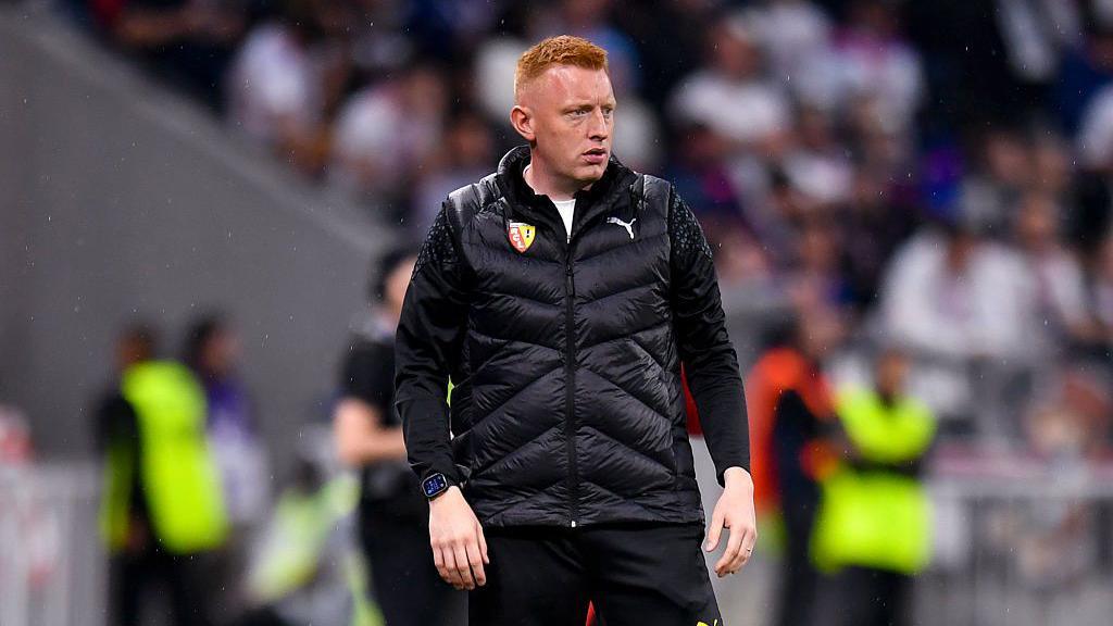 Will Still lors du match Lens vs Monaco