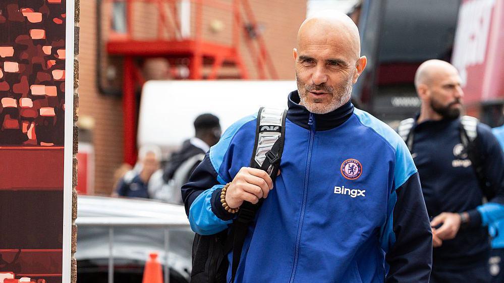 Enzo Maresca arrive au City Ground avec Chelsea