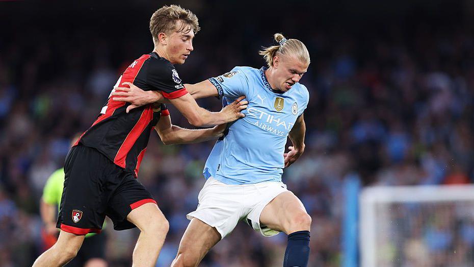 Manchester City lors d'un match