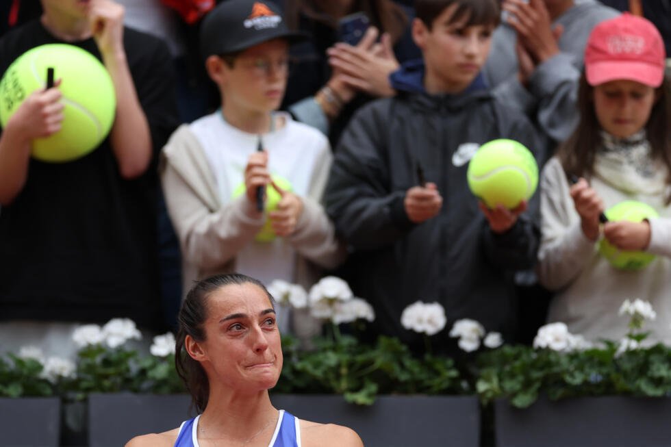 Caroline Garcia à Roland-Garros le 26 mai 2025