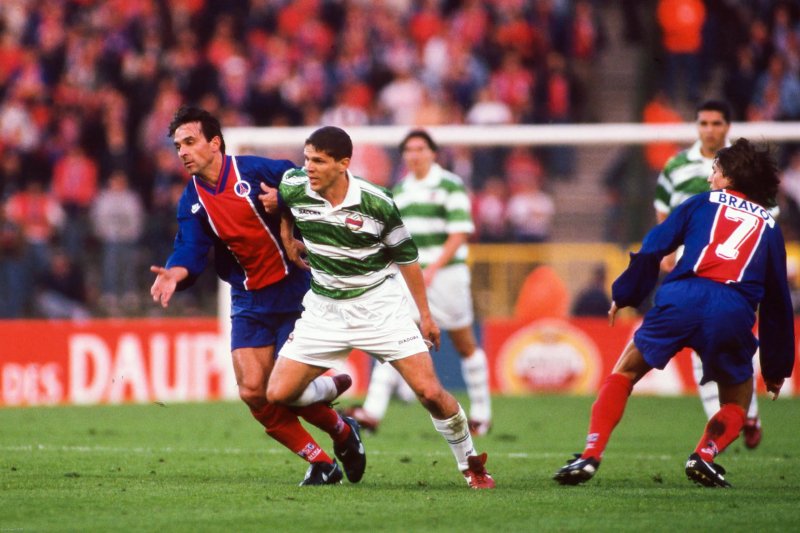 Photo de la finale de 1996 PSG vs Rapid Vienne