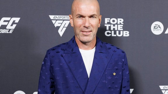 Zinedine Zidane lors d'un événement sportif
