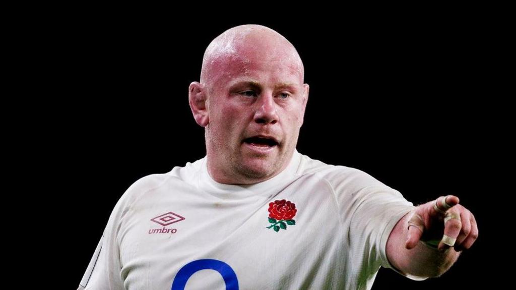 Dan Cole en action pour l'Angleterre