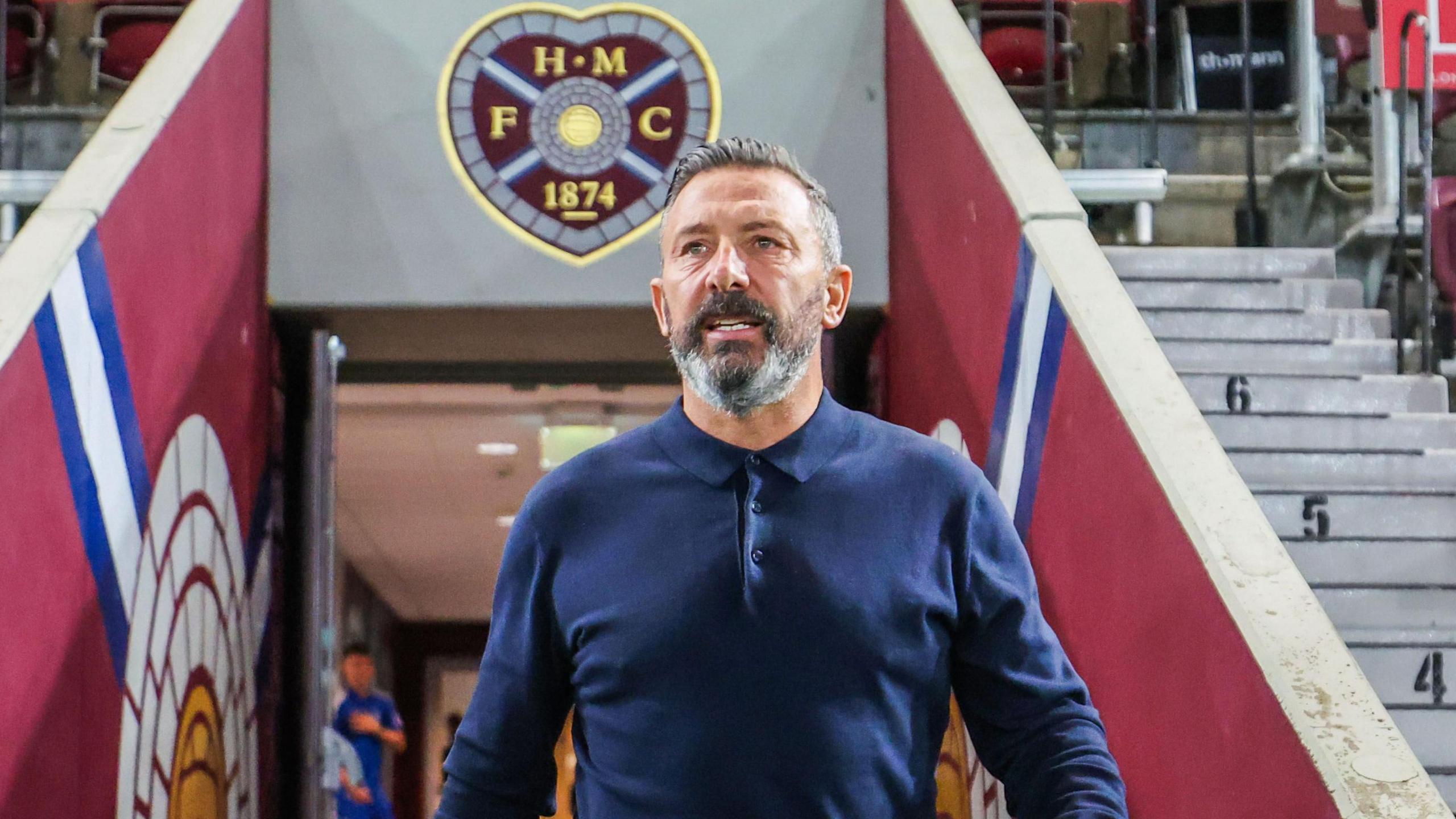 Derek McInnes à Tynecastle