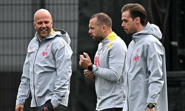 Johnny Heitinga lors d'une séance d'entraînement
