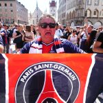 Supporters du PSG en route pour Munich avant la finale de la Ligue des Champions
