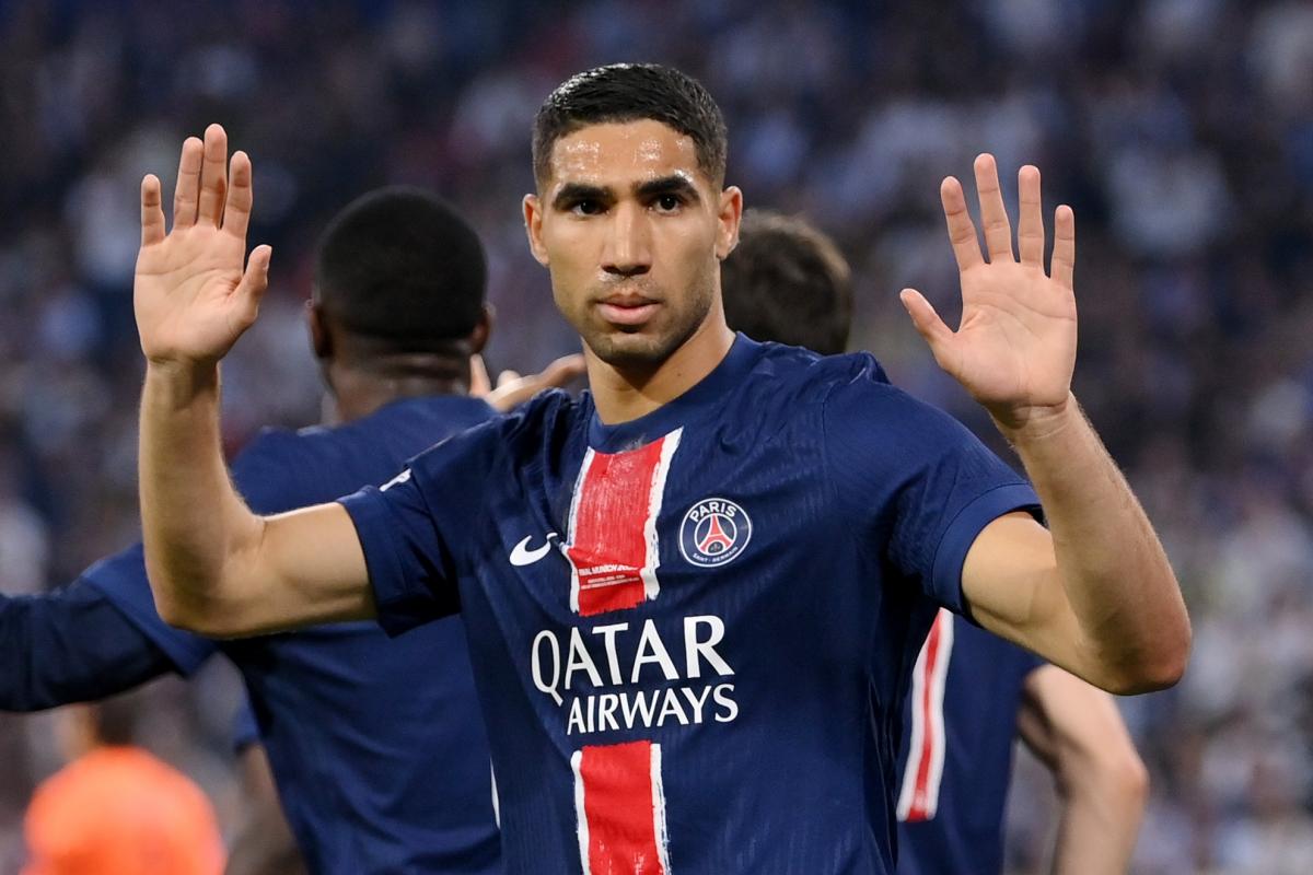 Achraf Hakimi marque un but douloureux en Ligue des Champions