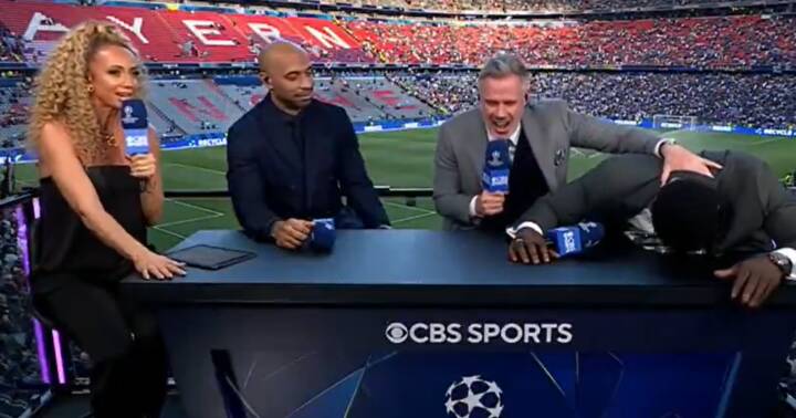 CBS Sports - Moment hilarant lors de la finale de la Ligue des Champions