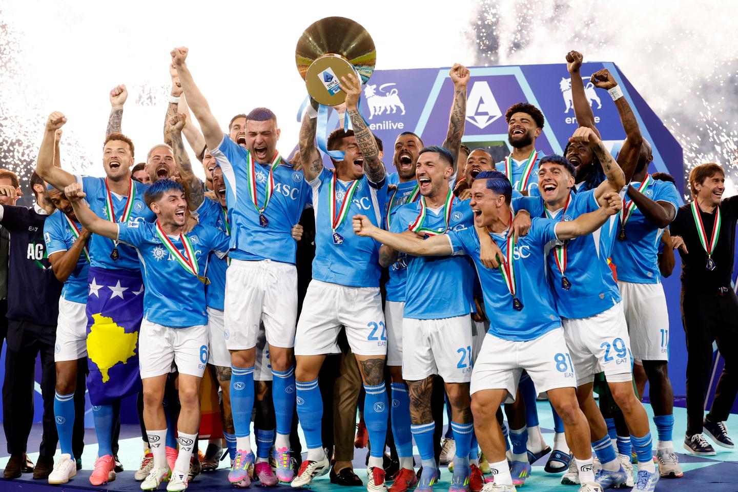 Naples champion d’Italie 2025 - Quatrième titre pour le SSC Napoli