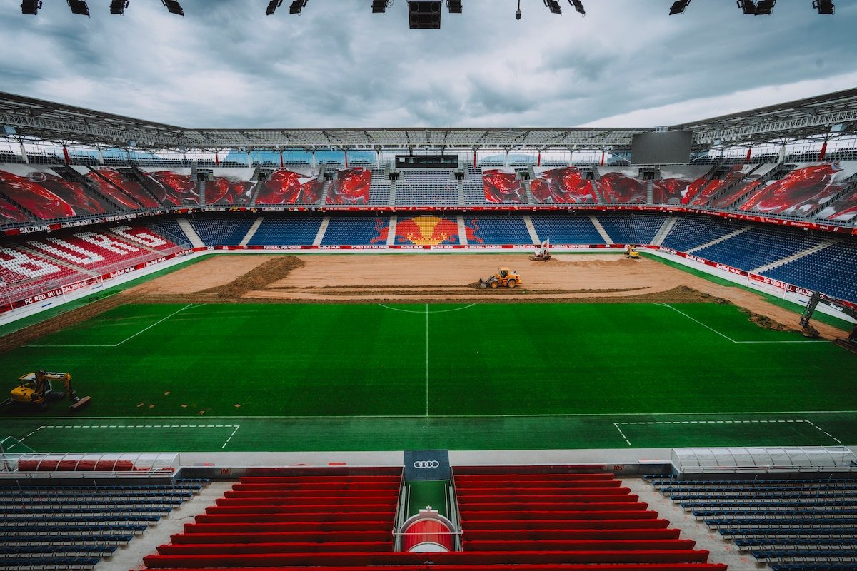 Red Bull Arena - rénovation complète du terrain pour la saison prochaine