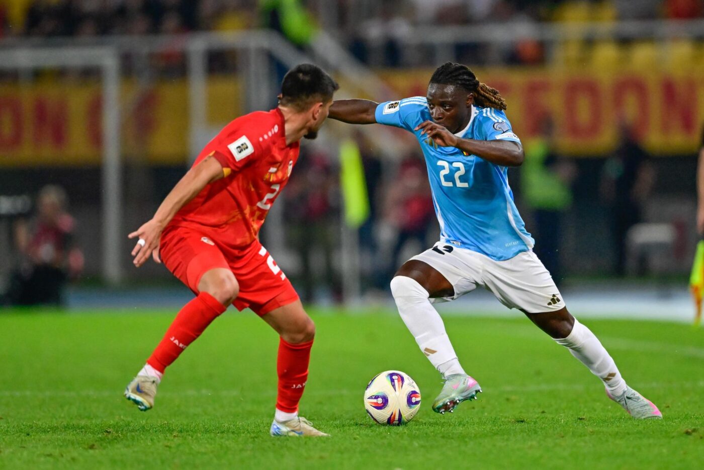 Belgique : Résultat nul en Macédoine lors des qualifications WM