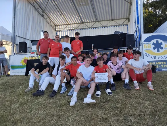 Corbigny : Tournoi U18 réussi grâce à un moniteur en or