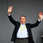 Eddy Merckx célébré par le roi Philippe à l'occasion de ses 80 ans