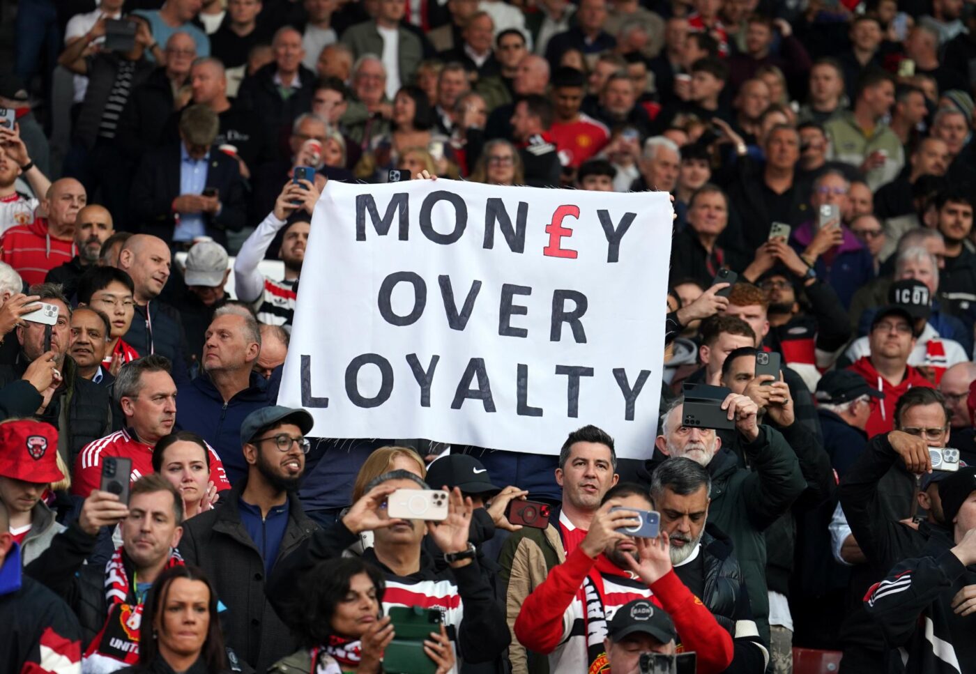 Hausse des prix des billets : la colère des supporters de Manchester United