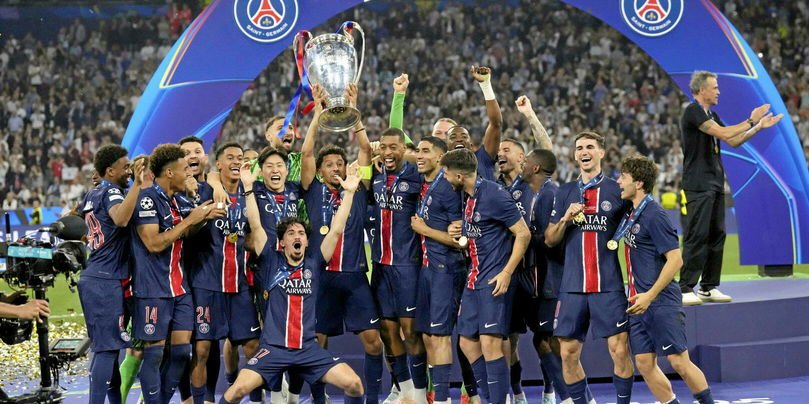 Le PSG a gagné sa première Ligue des Champions au terme d'une finale contre l'Inter Milan, à Munich, en Allemagne, le 31 mai 2025.