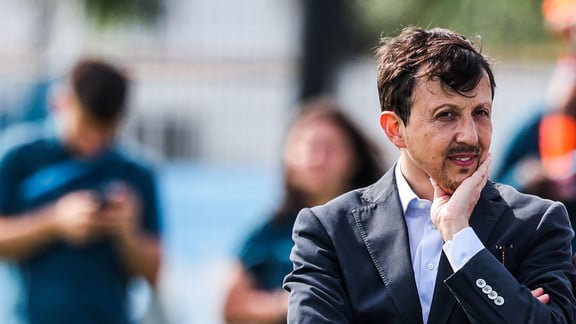 Leonardo Balerdi lors d’un match avec l’OM