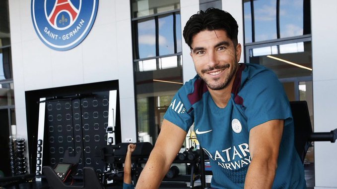 Carlos Soler lors d'un match avec le PSG