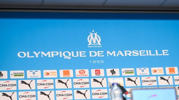 Morgan Sanson lors de son passage à l'OM