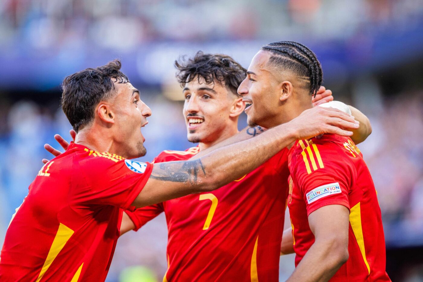 L'Espagne remporte un match fou face à la Slovaquie lors de l'Euro espoirs