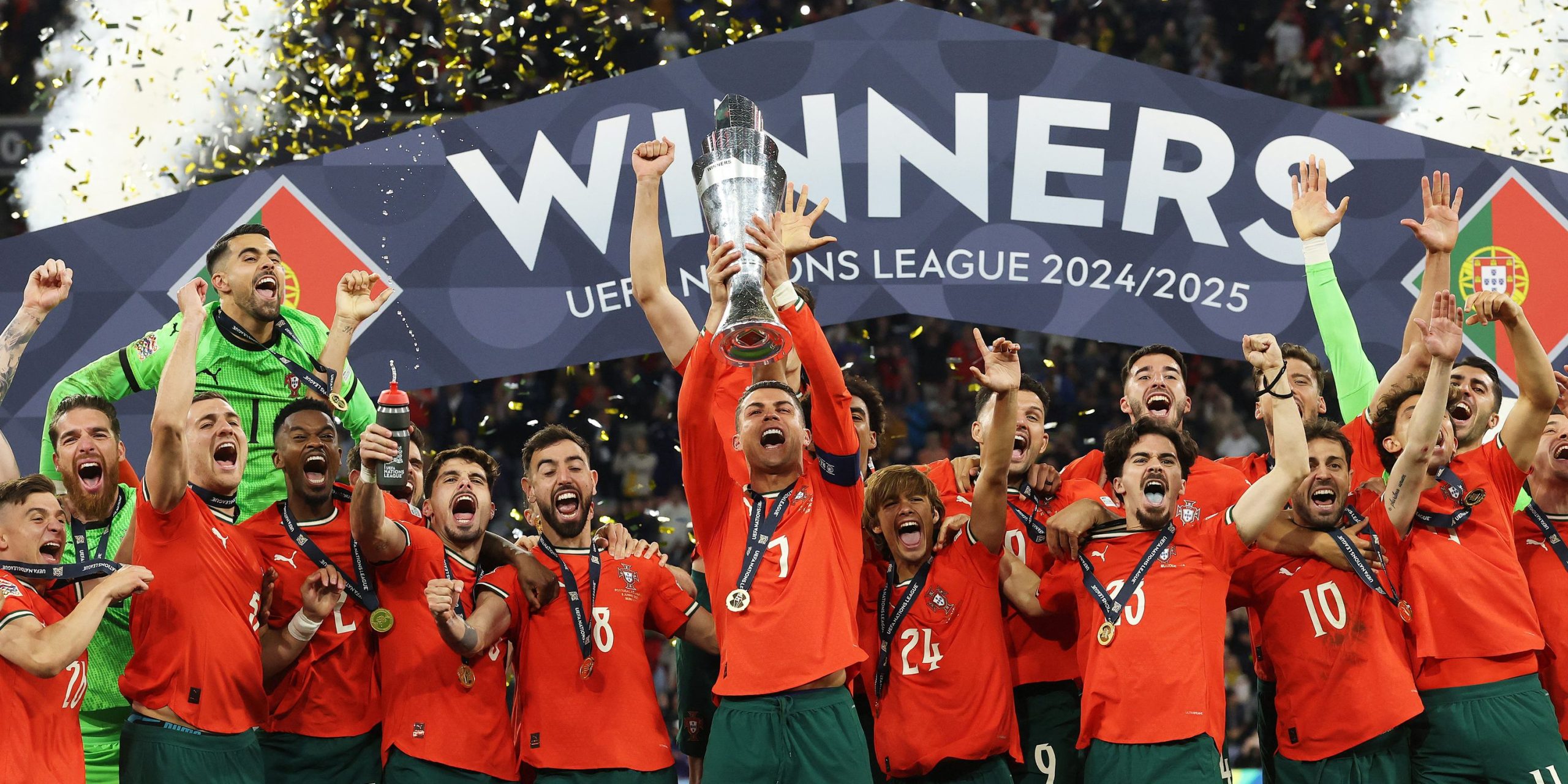 Portugal remporte la Ligue des nations face à l'Espagne aux tirs au but