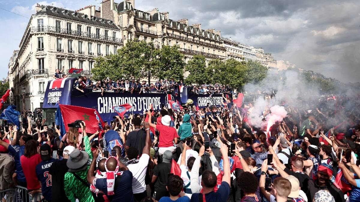 PSG sacré champion d'Europe : célébrations et incidents à Paris