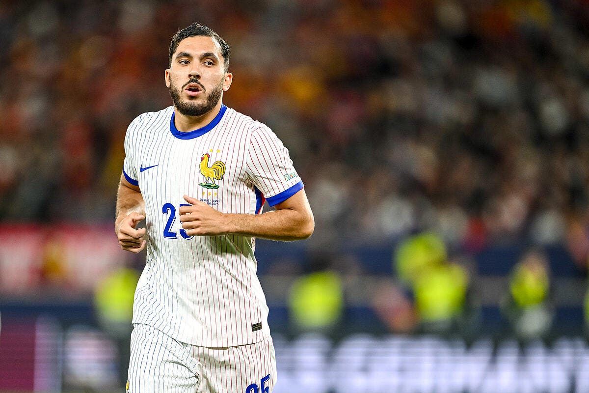 Rayan Cherki brille avec l'équipe de France face à l'Espagne