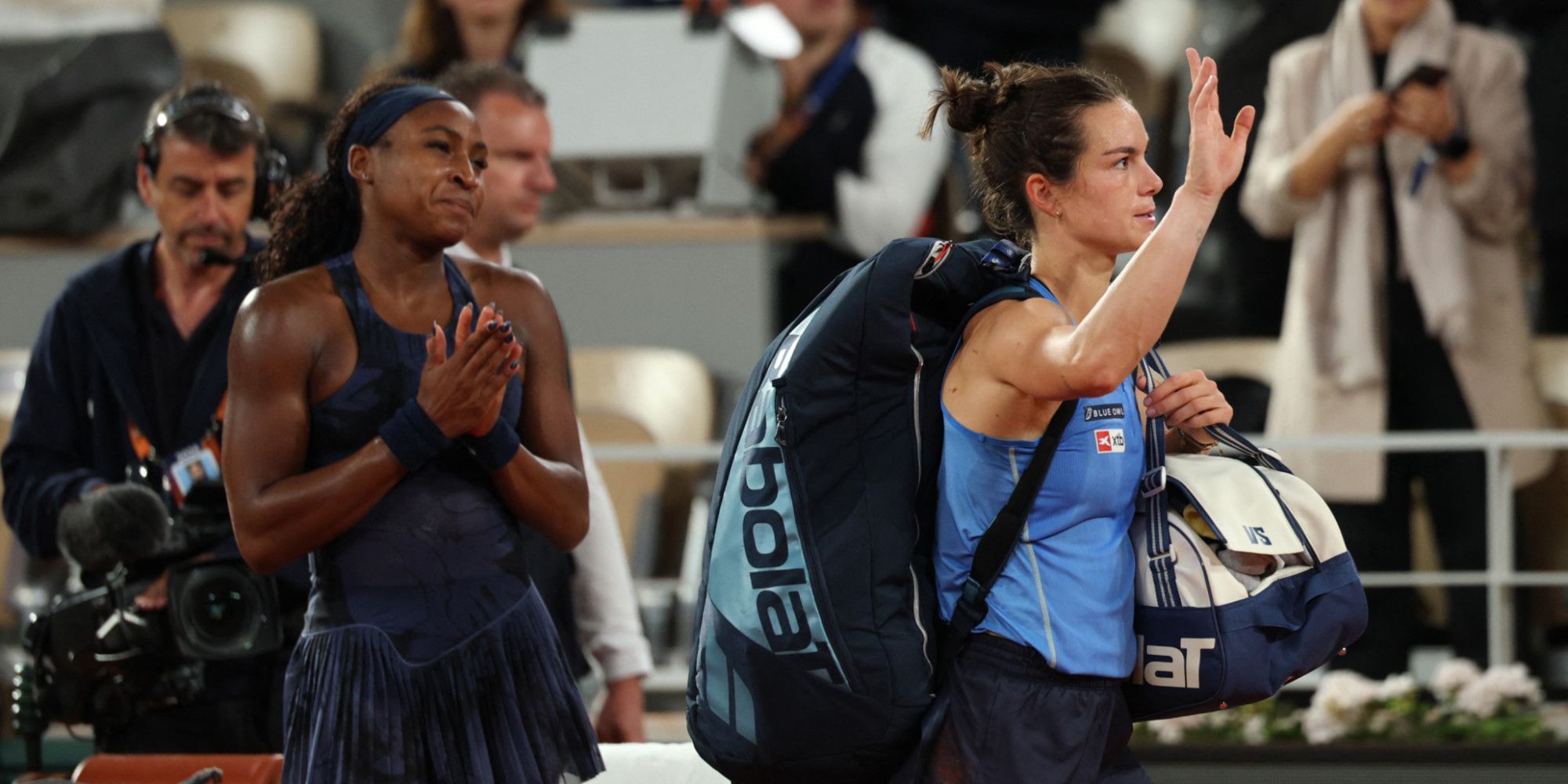 Roland-Garros : Loïs Boisson s'arrête en demi-finale face à Coco Gauff