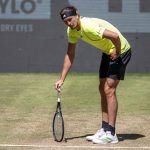 Zverev interrompu par une pause toilette lors de son match à Halle