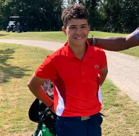 Althys Ferbus-Boisdet en demi-finale du championnat de France de golf U12