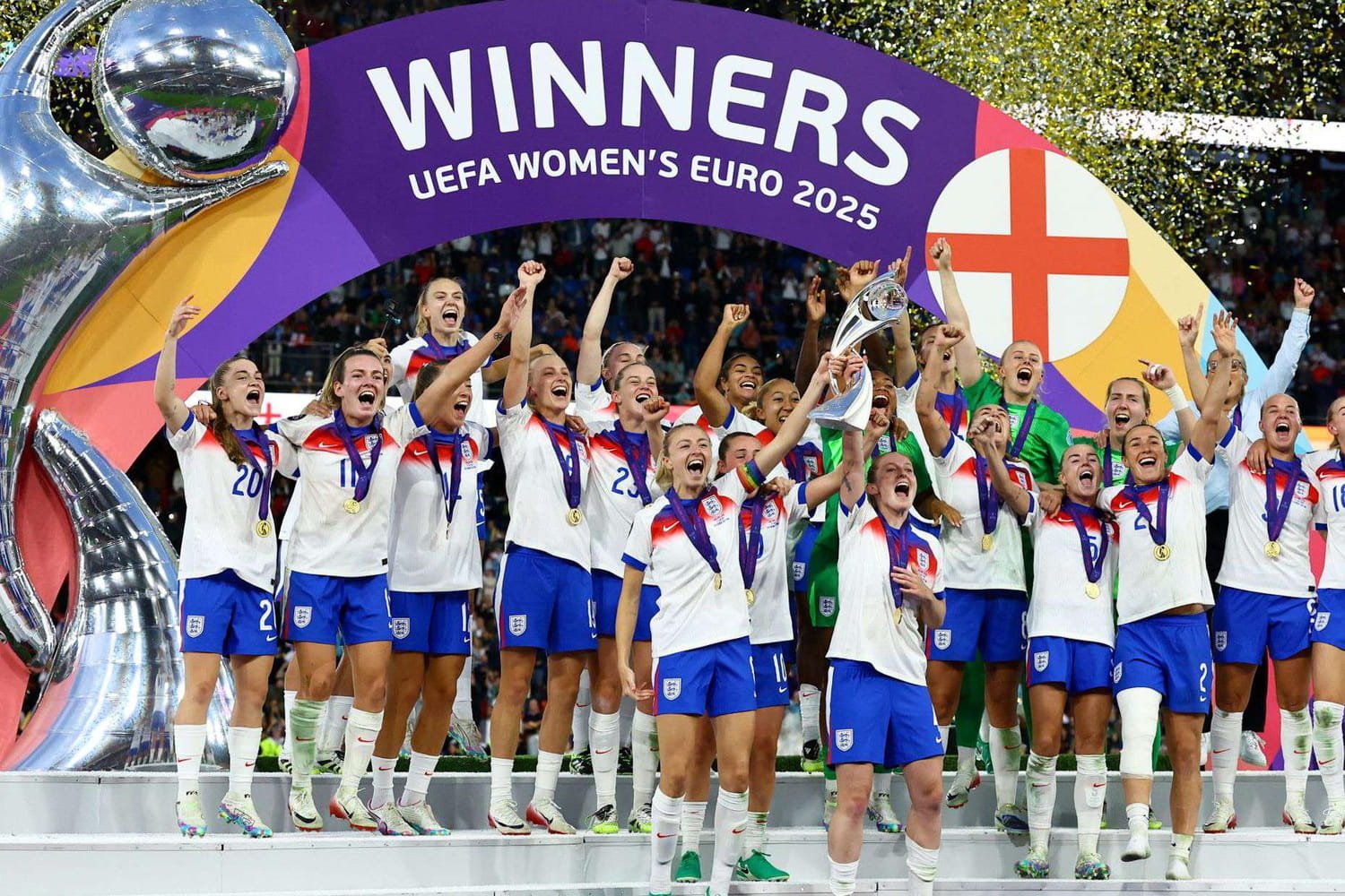 Angleterre conserve son titre à l'Euro 2025 face à l'Espagne