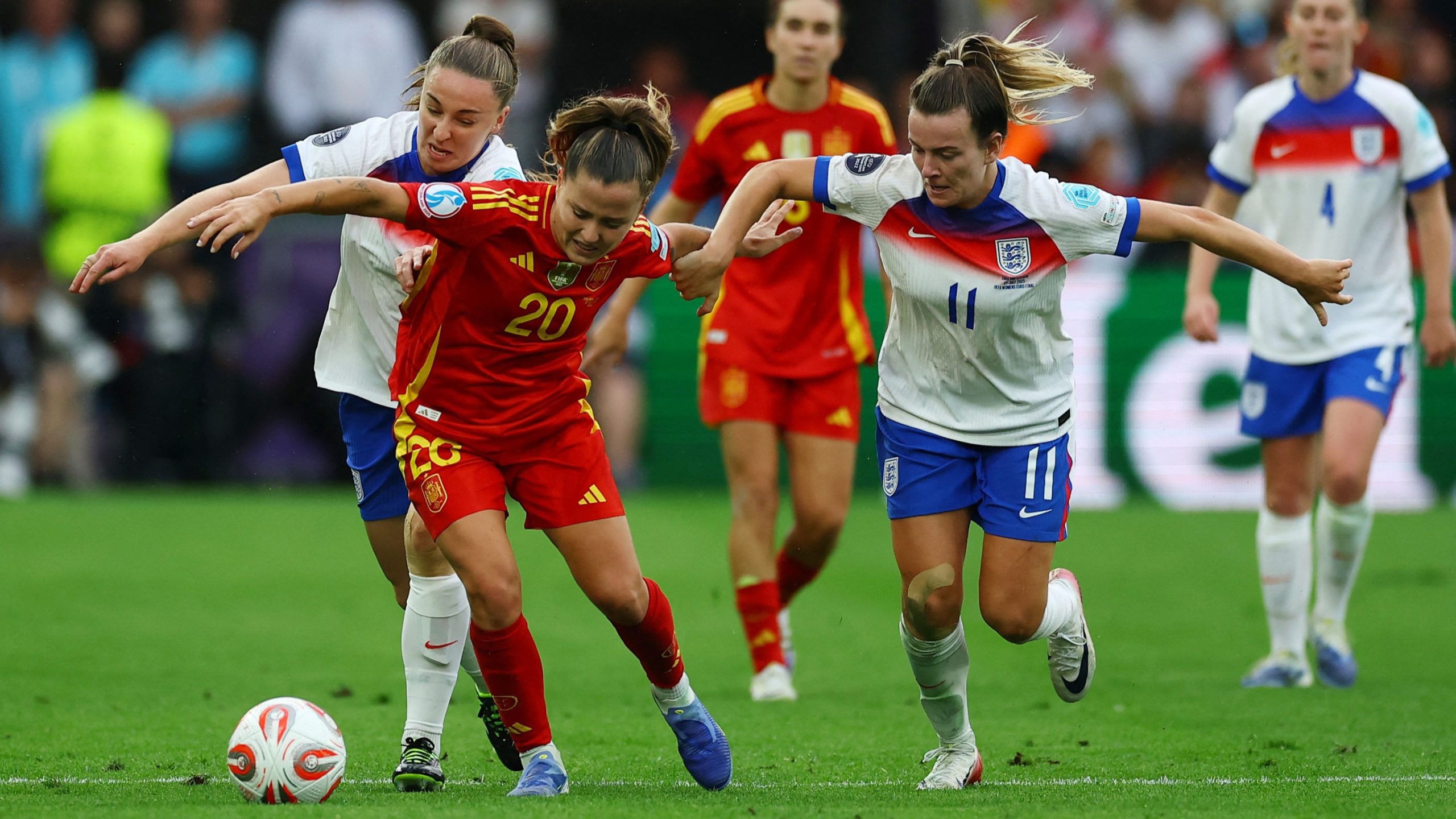 Angleterre remporte l'Euro féminin face à l'Espagne aux tirs au but
