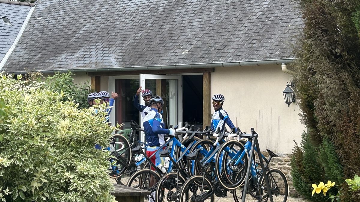 Cyclisme : des espoirs africains s'entraînent en Bretagne avant les Mondiaux au Rwanda