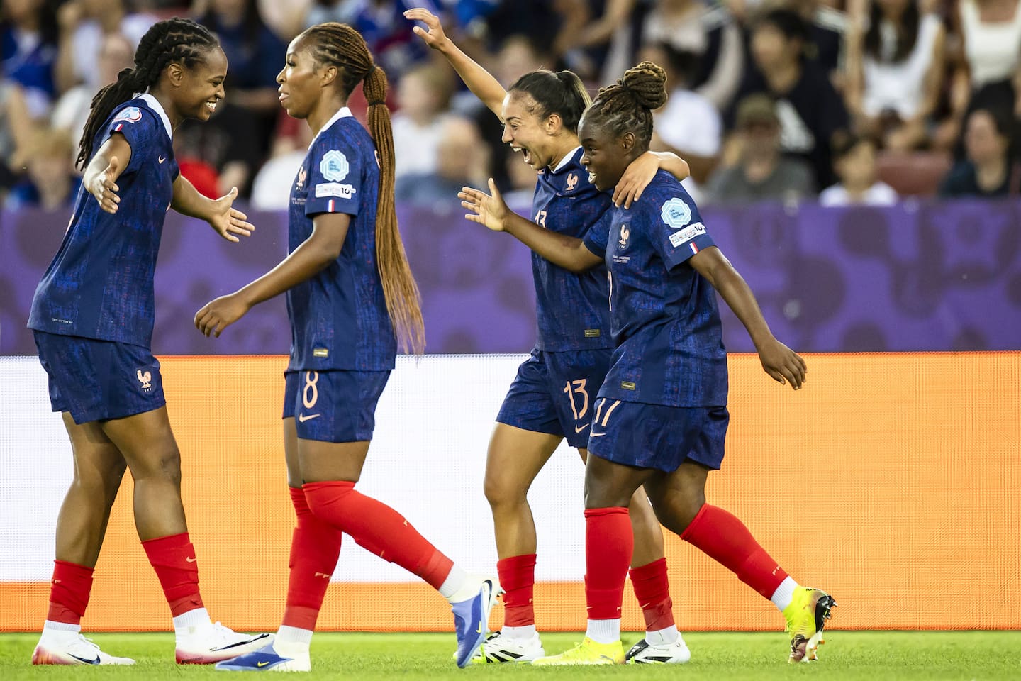 Euro féminin 2025 : la France domine l'Angleterre à Zurich