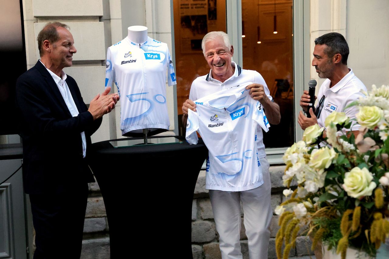 Francesco Moser, premier maillot blanc du Tour, revient sur 50 ans d'histoire