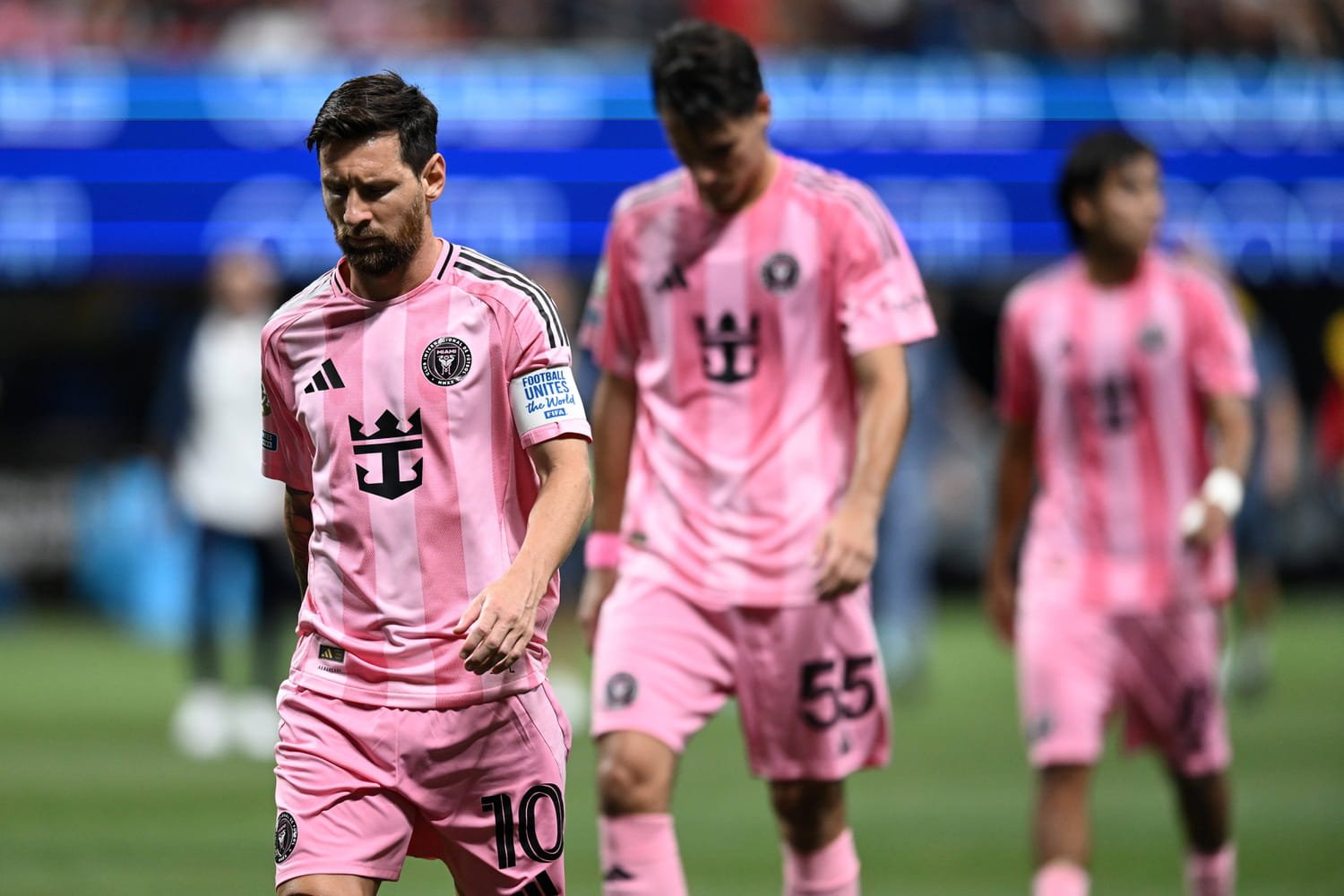 Lionel Messi lors du match PSG contre Inter Miami