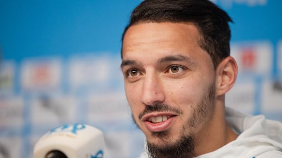 Ismaël Bennacer lors d’un match avec l’OM