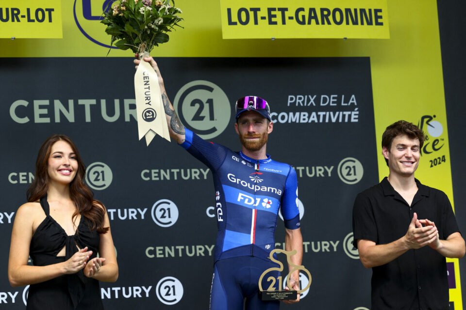 Quentin Pacher lors du Tour de France 2025