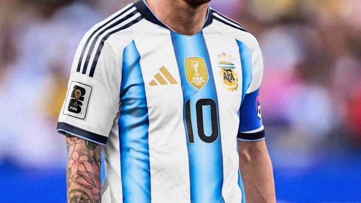 Maillot domicile de l'Argentine 2026 - mockup