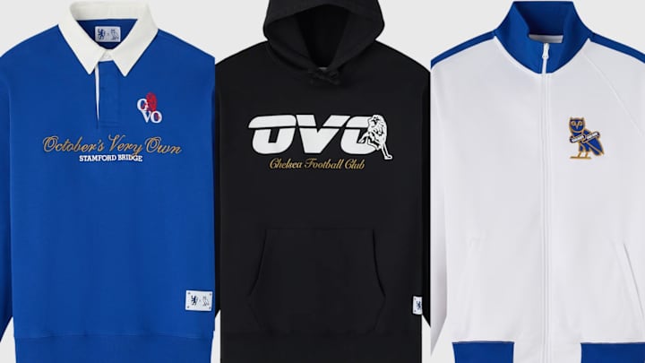 Découvrez la collection Chelsea x OVO.