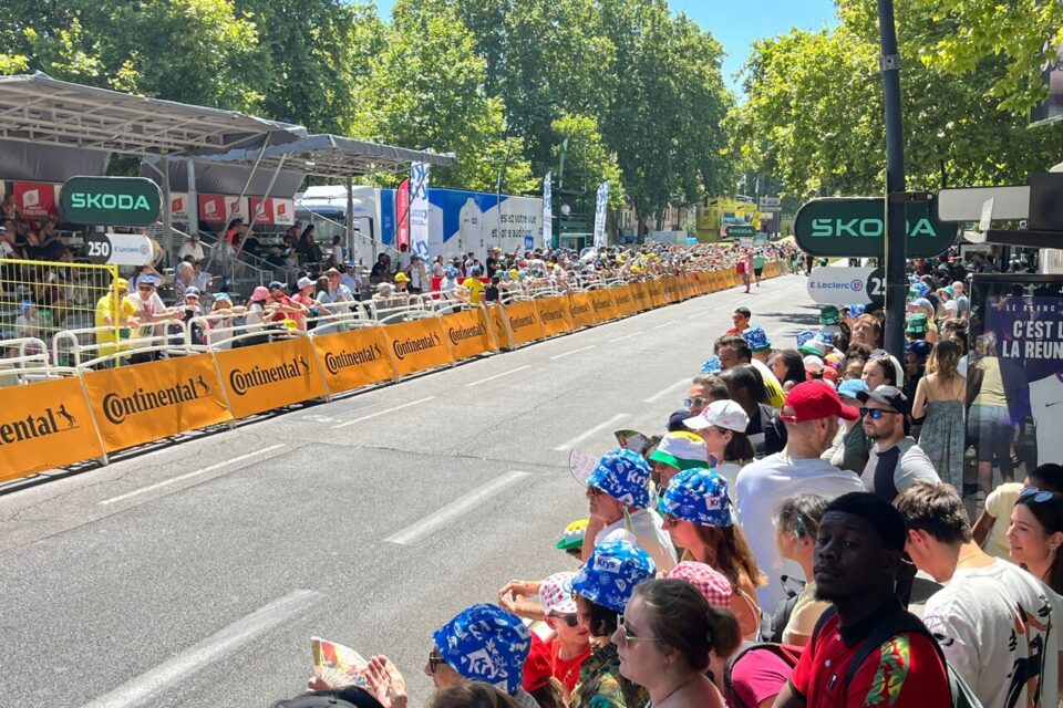 Surveillance par drone lors du Tour de France à Superbagnères