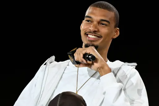 Victor Wembanyama lors d’un entraînement ou d’un événement sportif