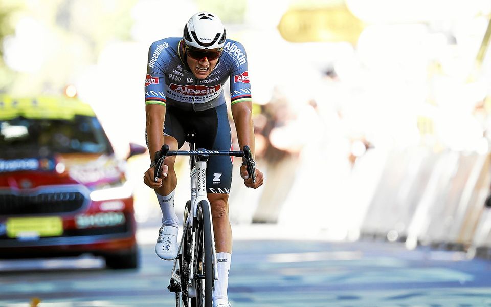 Mathieu Van Der Poel lors du Tour de France 2025