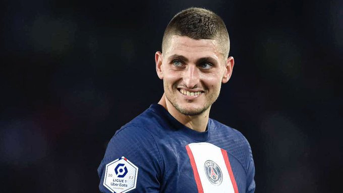 Marco Verratti lors d'une rencontre de football