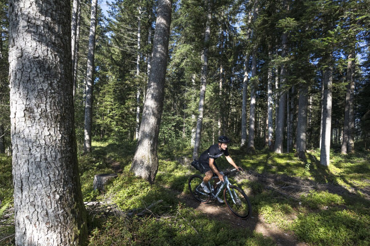 Parcours gravel dans le Doubs
