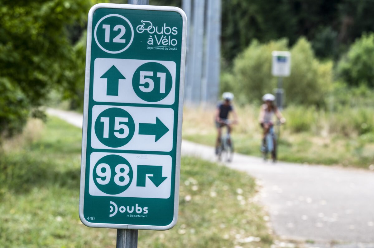 Signalétique Points-Nœuds dans le Doubs