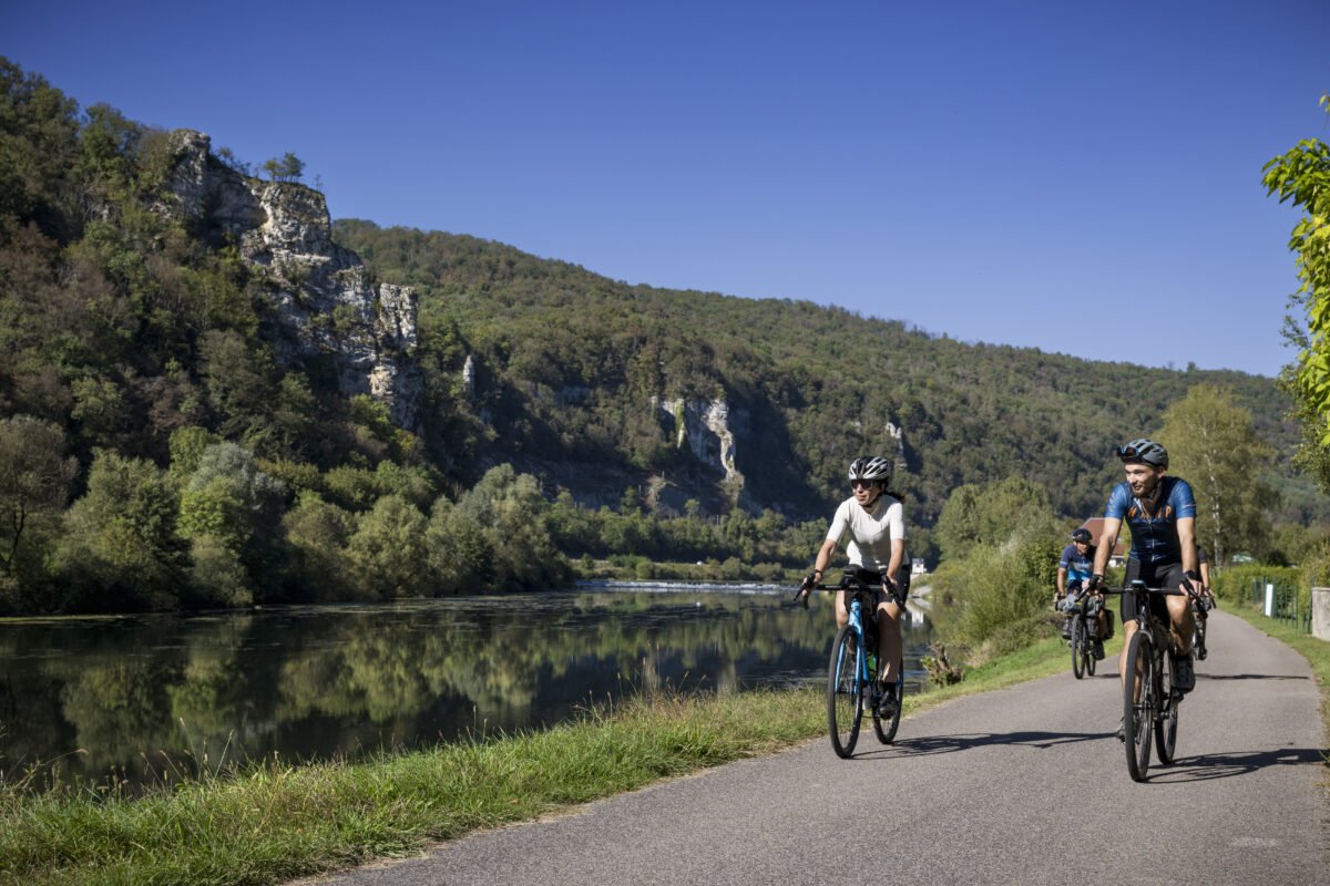 Eurovélo 6 dans le Doubs