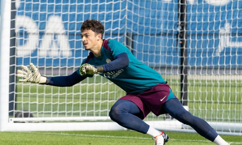 Lucas Lavallée lors d'une séance d'entraînement